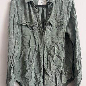 H&M Sage Casual Shirt